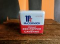 ビンテージ　マッコーミック　スパイスTin缶　Red Pepper＆Cayenne　ジャンク