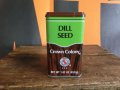 ビンテージ　Dill Seed スパイス　Tin缶　ジャンク