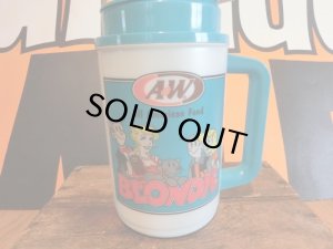 画像1: ビンテージ　A&W  ブロンディー　プラスチック製　トラベル　マグカップ　エンダー (1)