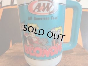 画像2: ビンテージ　A&W  ブロンディー　プラスチック製　トラベル　マグカップ　エンダー (2)